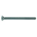 Midwest Fastener #12-24 x 3 in Phillips Flat Machine Screw, Zinc Plated Steel, 10 PK 32071